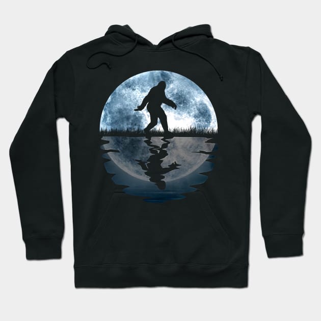 Bigfoot gone squatchin' Hoodie by JameMalbie